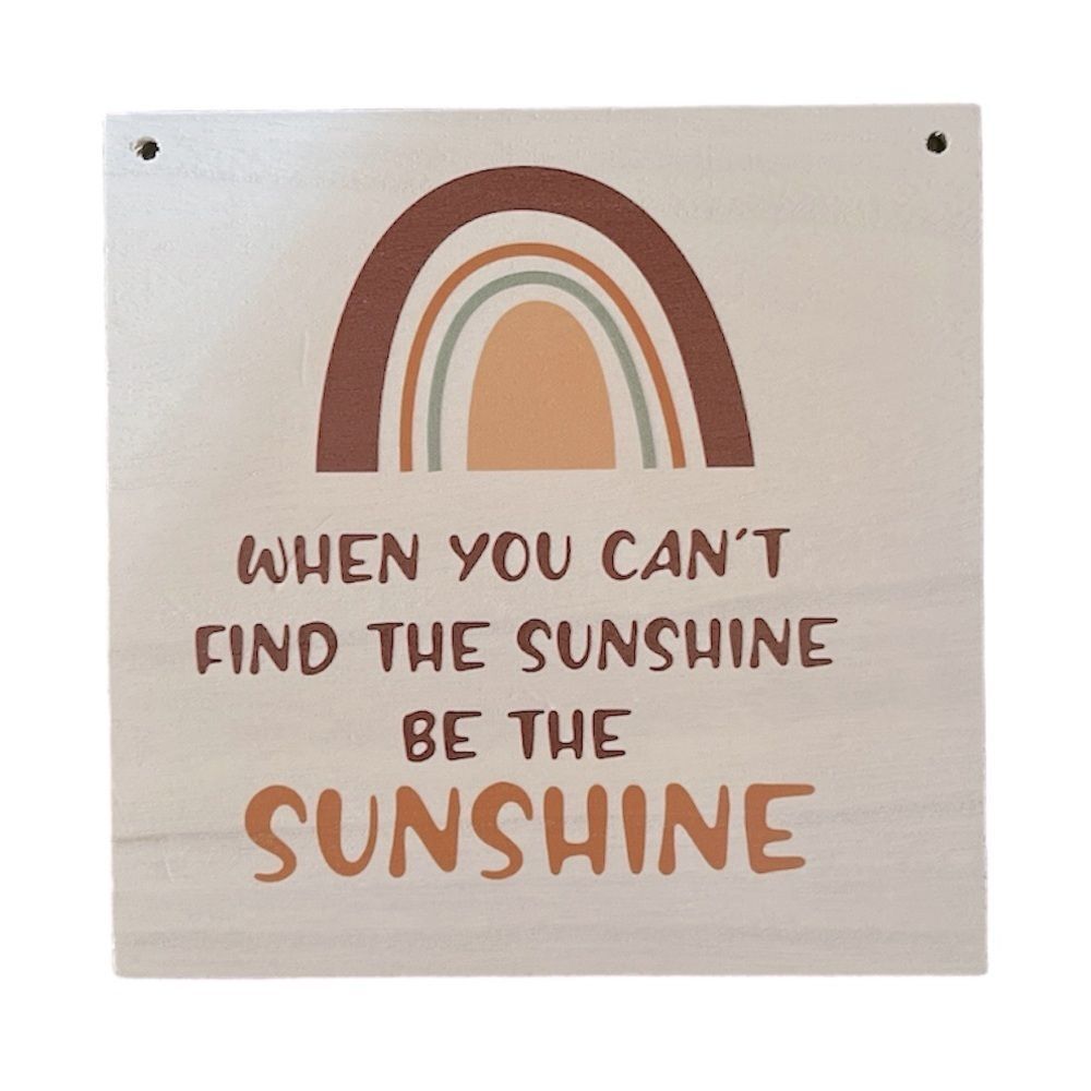 Sunshine Wooden Sign